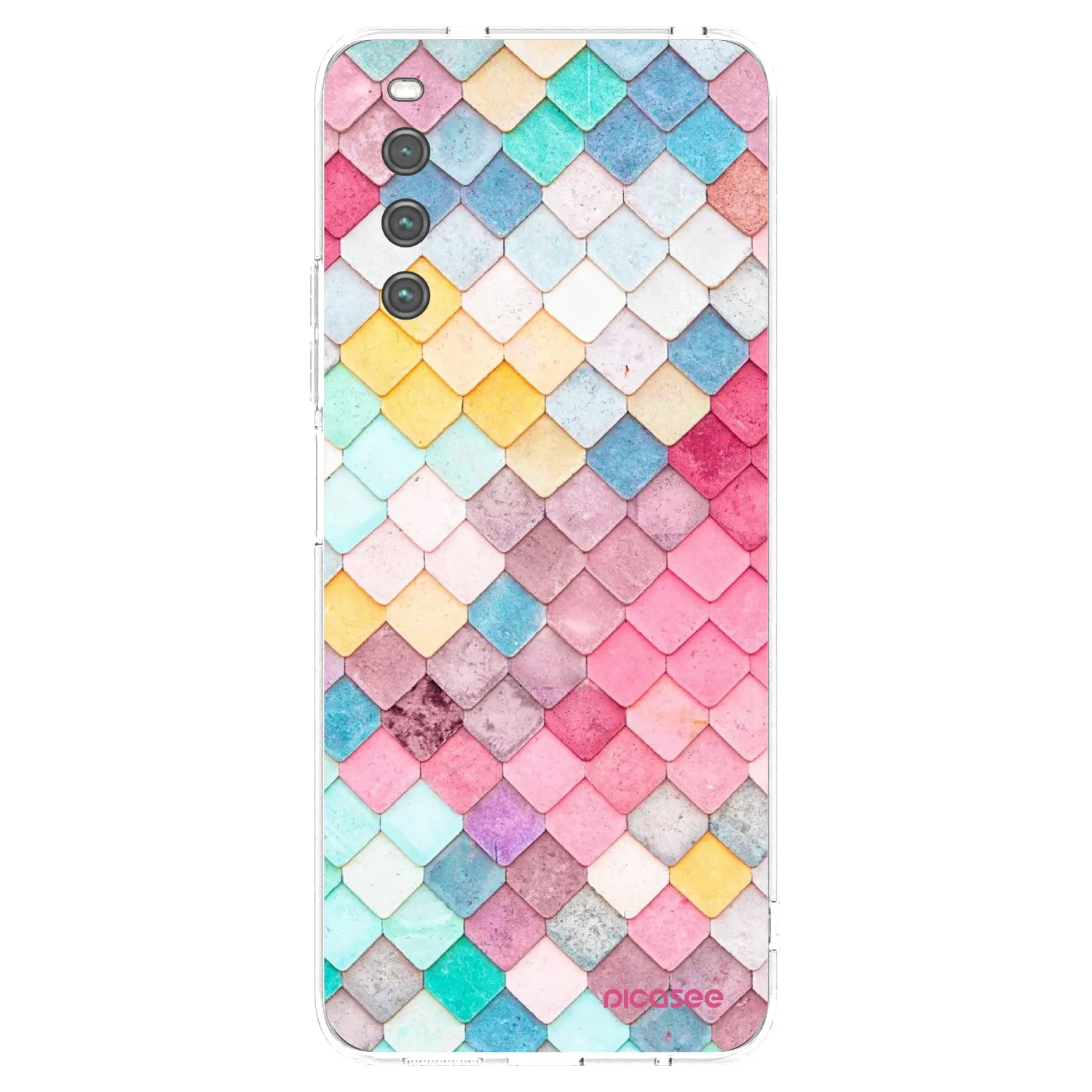 Picasee διαφανής θήκη σιλικόνης Sony Xperia 10 IV 5G - Colorful roof