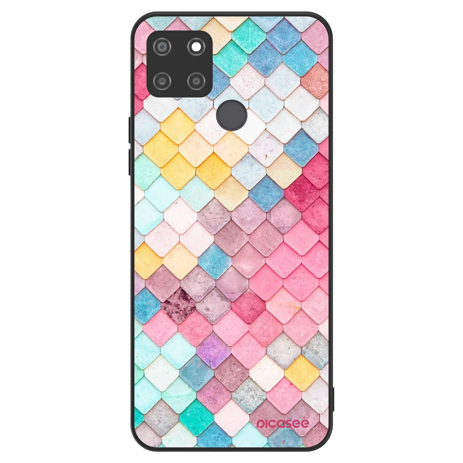 Picasee ULTIMATE CASE για Realme C21Y - Colorful roof