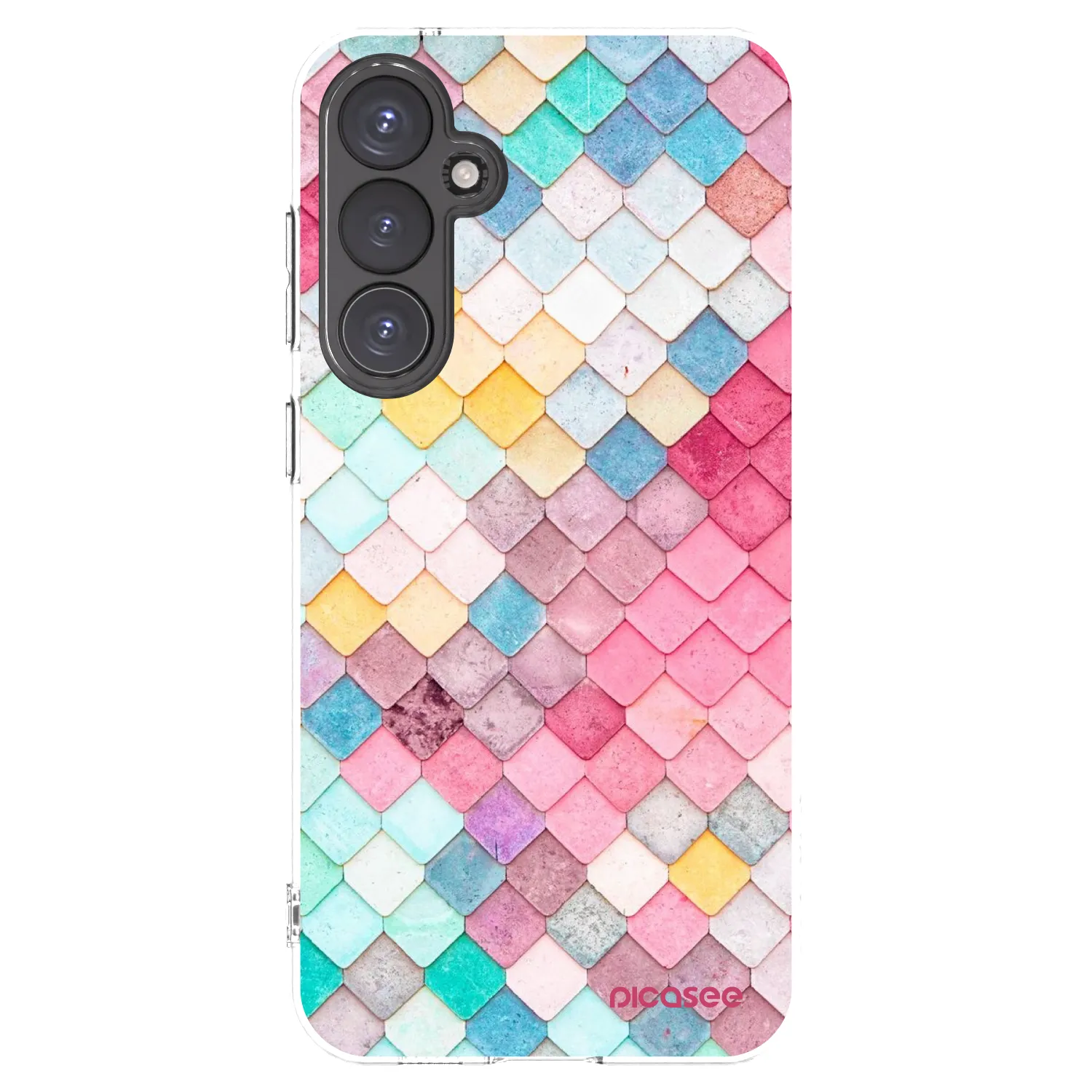 Picasee διαφανής θήκη σιλικόνης Samsung Galaxy S23 FE S711B - Colorful roof