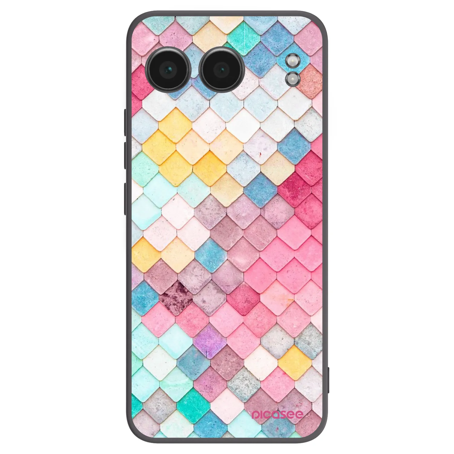 Picasee Μαύρη θήκη σιλικόνης για OnePlus Nord 4 - Colorful roof