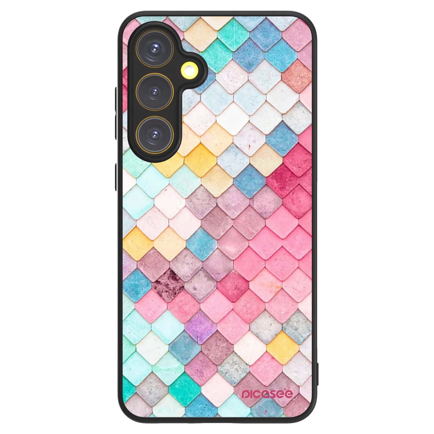 Picasee ULTIMATE CASE PowerShare για Samsung Galaxy S24 FE S721B - Colorful roof