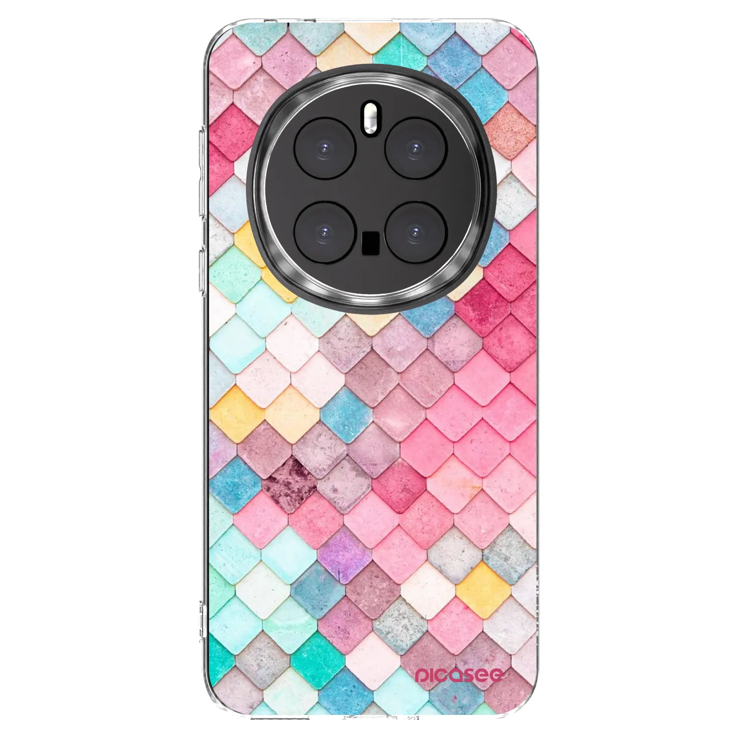 Picasee διαφανής θήκη σιλικόνης Honor Magic7 Pro 5G - Colorful roof