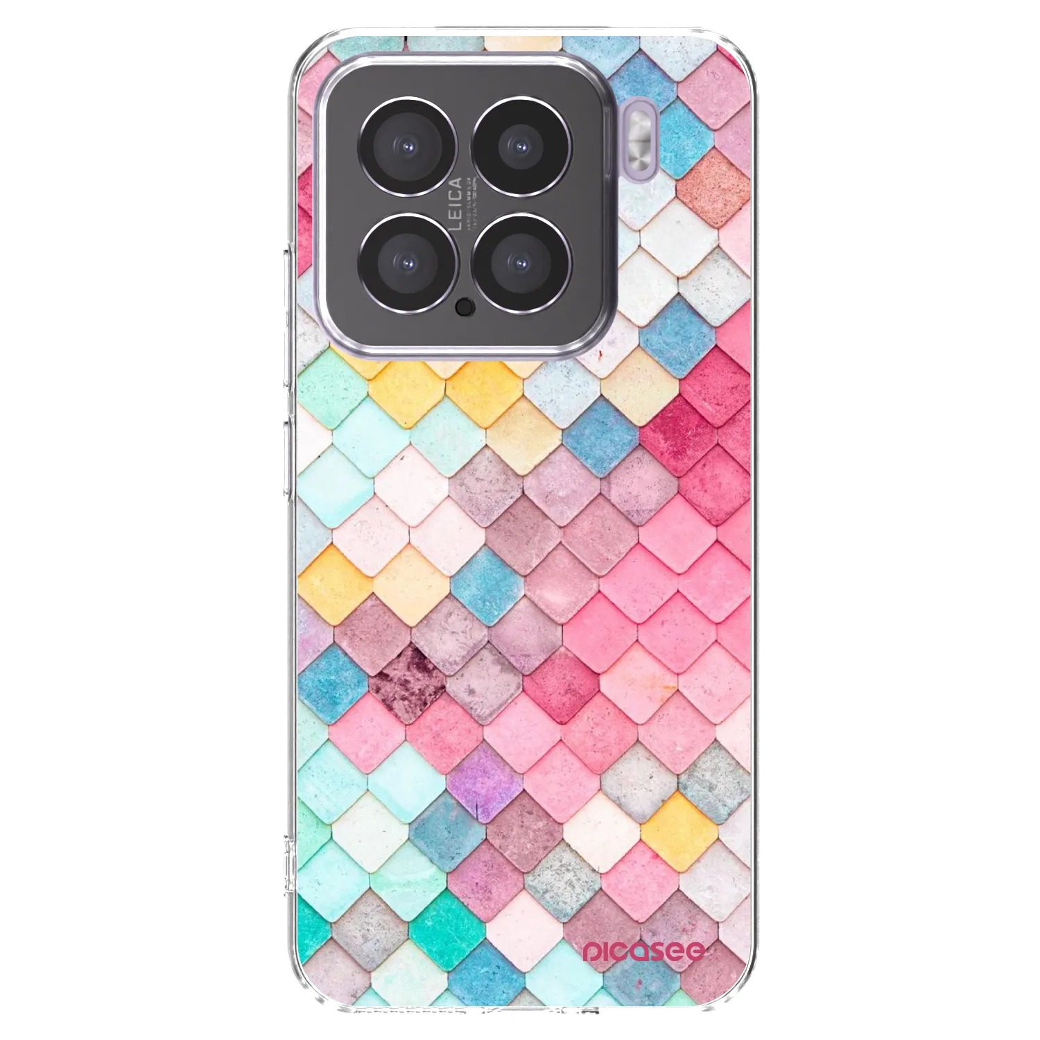 Picasee διαφανής θήκη σιλικόνης Xiaomi 15 - Colorful roof