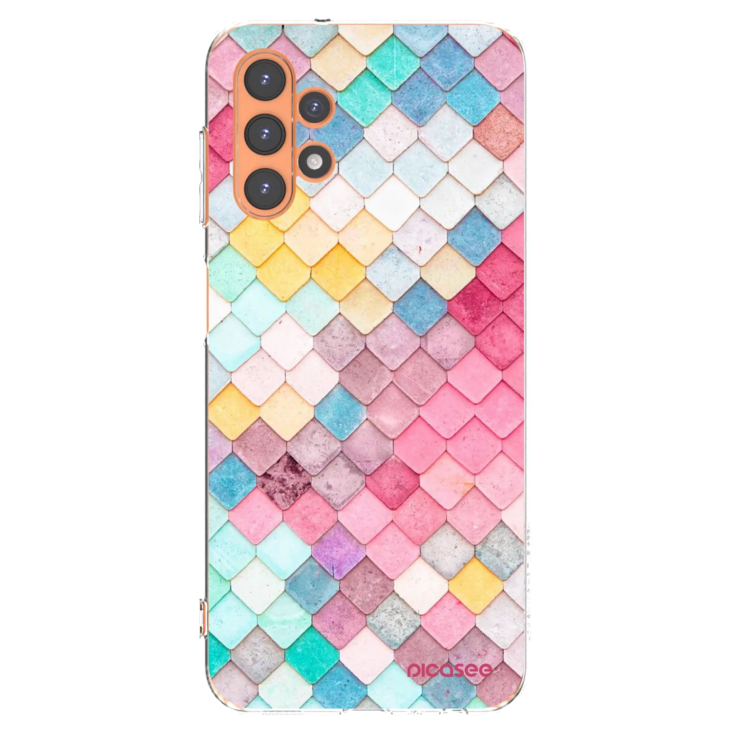 Picasee διαφανής θήκη σιλικόνης Samsung Galaxy A13 5G - Colorful roof