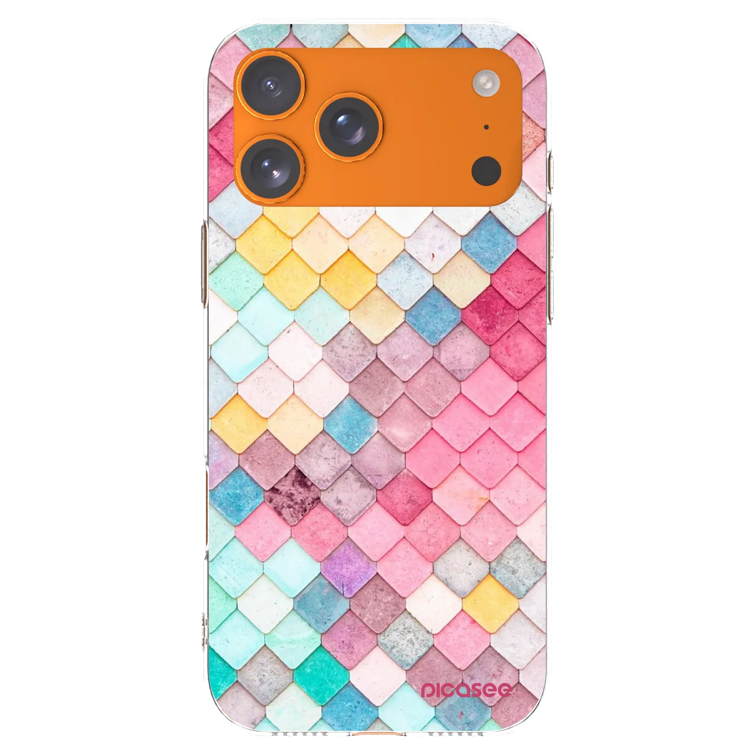 Picasee διαφανής θήκη σιλικόνης Apple iPhone 17 Pro Max - Colorful roof