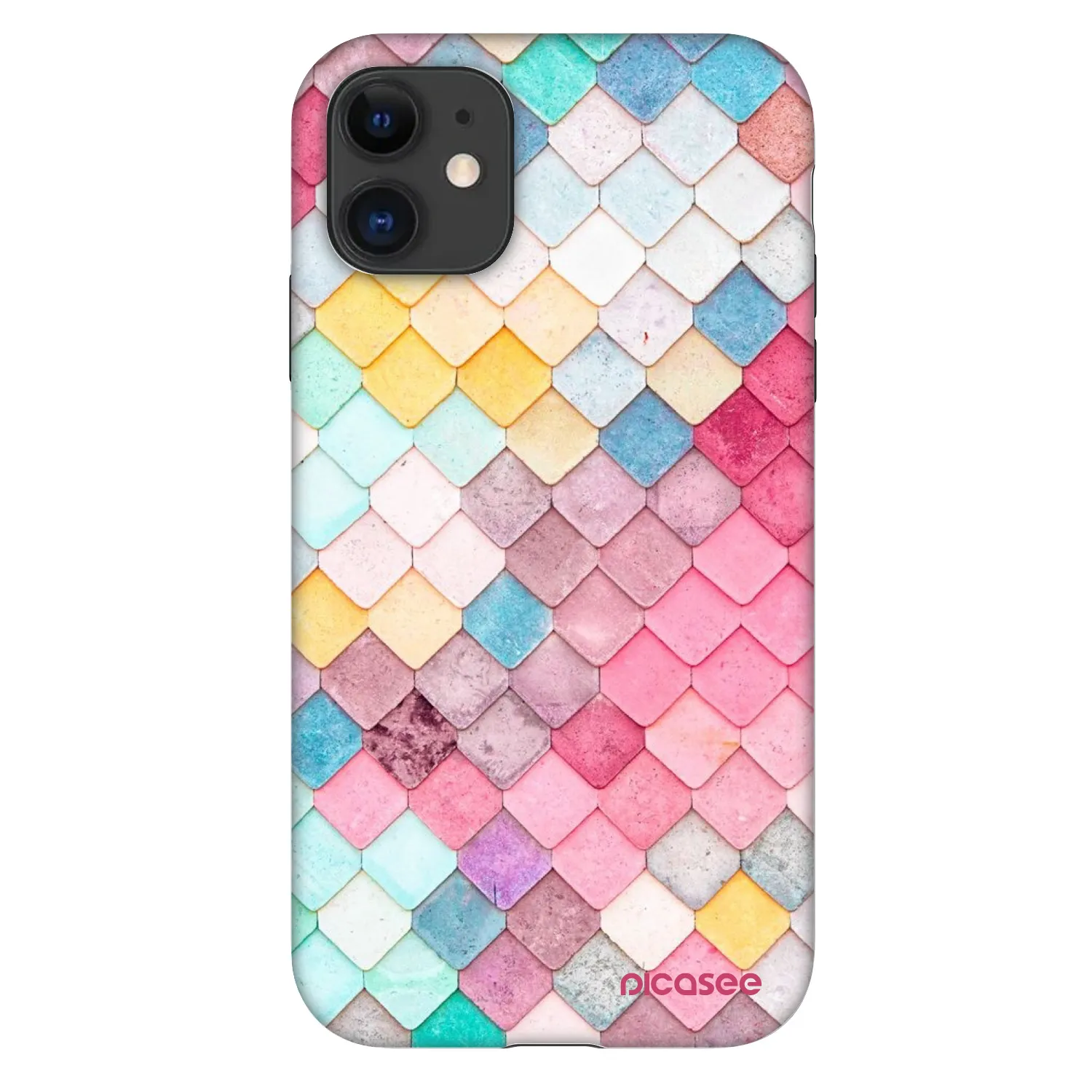 Picasee Fashion Case για Apple iPhone 11 - Colorful roof