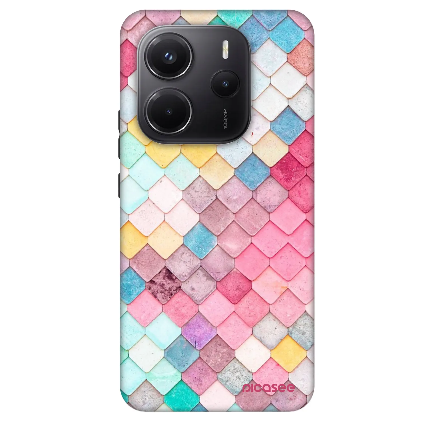 Picasee Fashion Case για Xiaomi Redmi Note 14 5G - Colorful roof