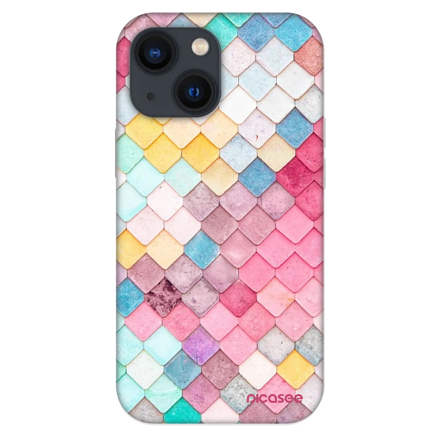 Picasee Fashion Case για Apple iPhone 13 mini - Colorful roof