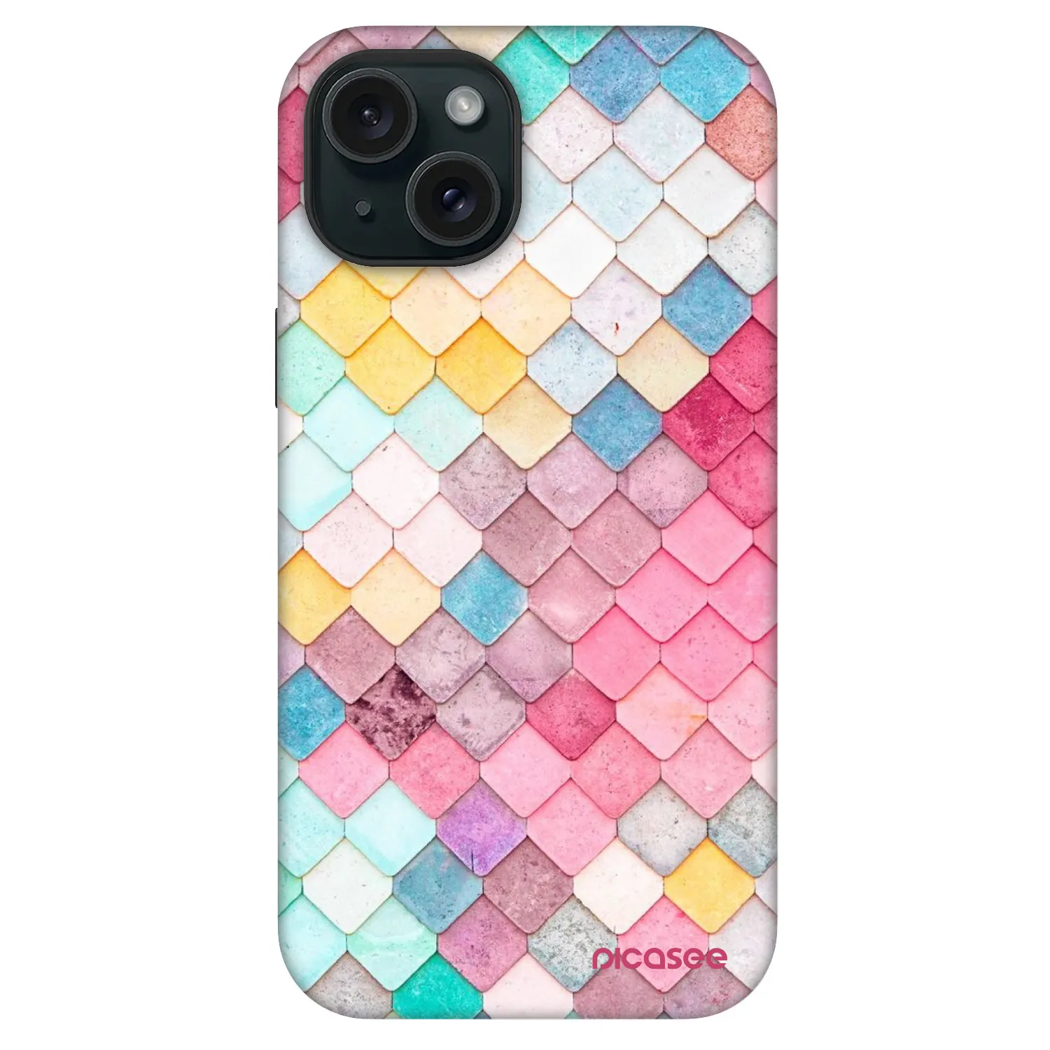 Picasee Fashion Case MagSafe για Apple iPhone 15 - Colorful roof