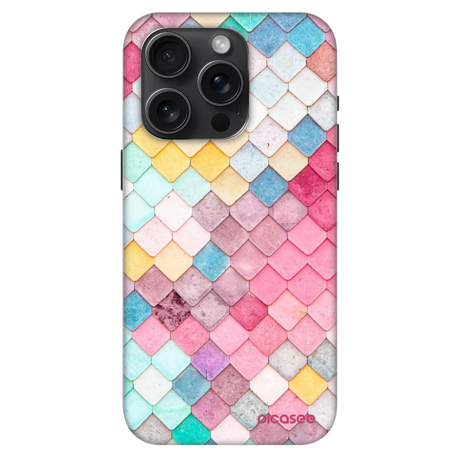 Picasee Fashion Case MagSafe για Apple iPhone 15 Pro - Colorful roof