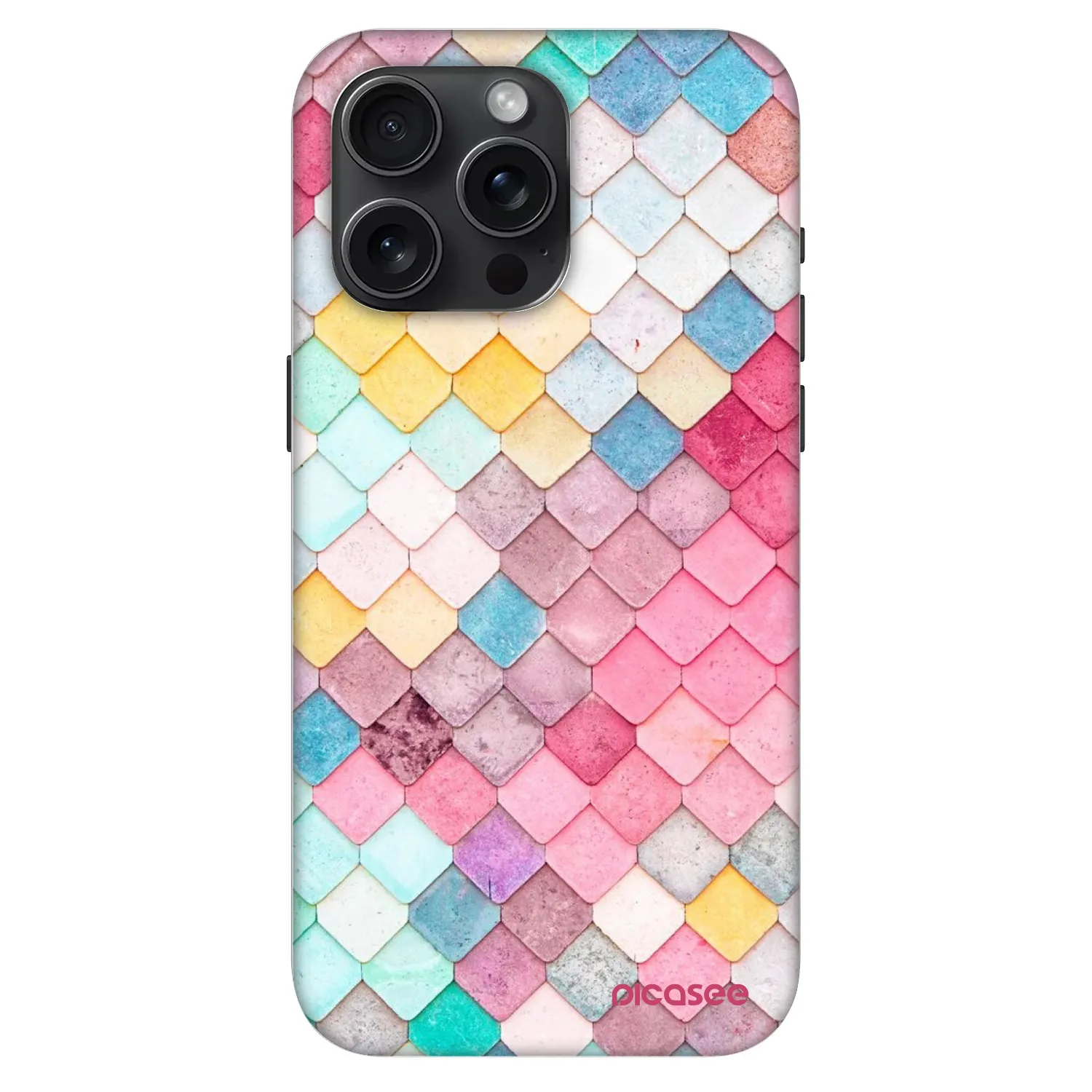 Picasee Fashion Case MagSafe για Apple iPhone 15 Pro Max - Colorful roof