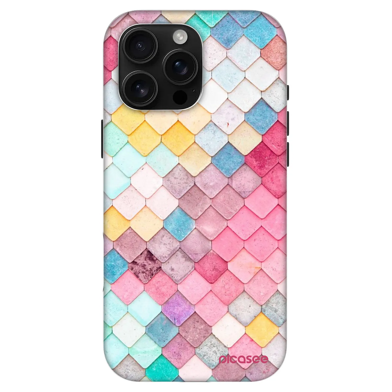 Picasee Fashion Case MagSafe για Apple iPhone 16 Pro Max - Colorful roof