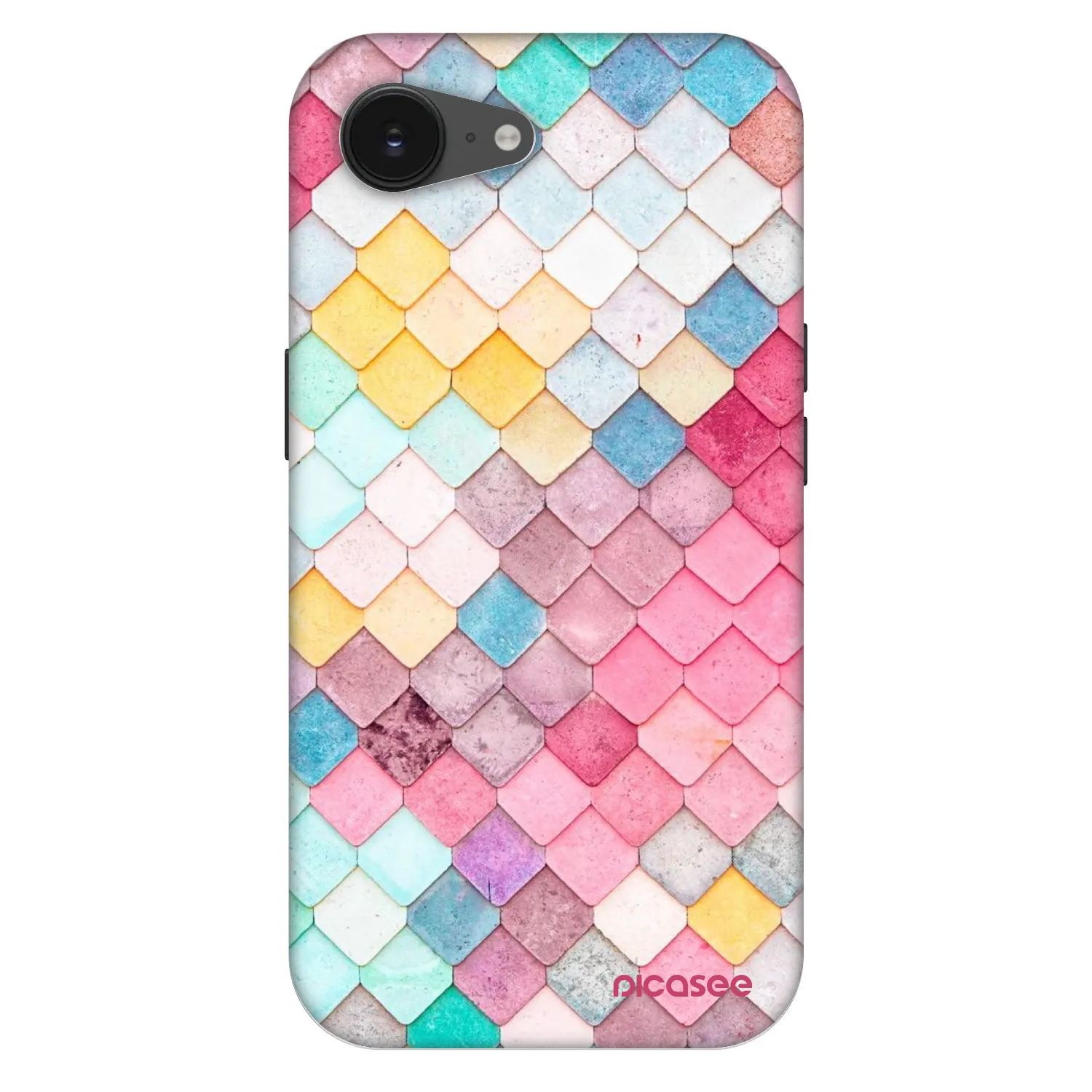 Picasee Fashion Case MagSafe για Apple iPhone 16e - Colorful roof