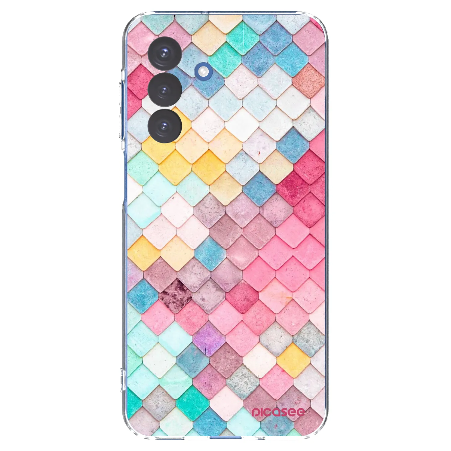 Picasee διαφανής θήκη σιλικόνης Samsung Galaxy A17 5G - Colorful roof