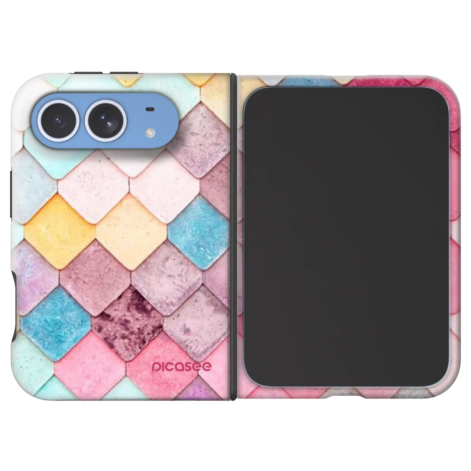 Picasee Fashion Case MagSafe για Apple iPhone Duo - Colorful roof