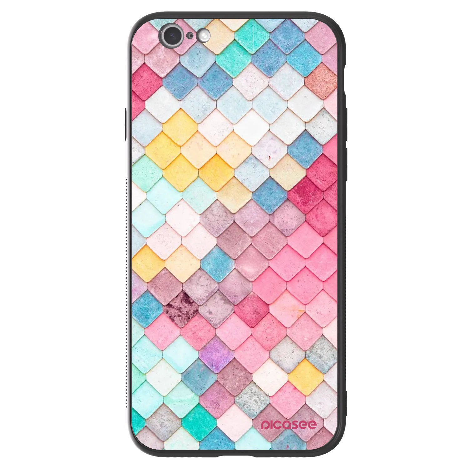 Picasee ULTIMATE CASE για Apple iPhone 6/6S - Colorful roof