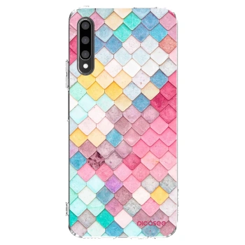 Picasee διαφανής θήκη σιλικόνης Honor 9X Pro - Colorful roof