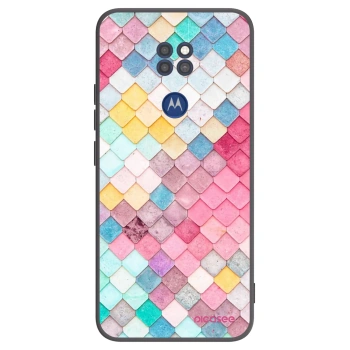 Θήκη για Motorola Moto G9 Play - Colorful roof