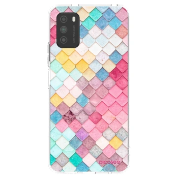 Picasee διαφανής θήκη σιλικόνης Xiaomi Poco M3 - Colorful roof