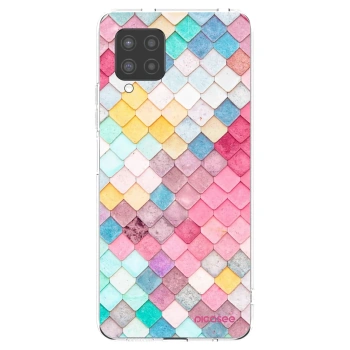 Picasee διαφανής θήκη σιλικόνης Samsung Galaxy A42 A426B - Colorful roof