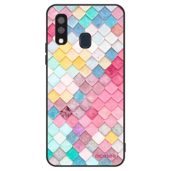 Θήκη για Samsung Galaxy A40 A405F - Colorful roof