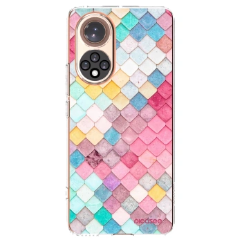 Picasee διαφανής θήκη σιλικόνης Huawei Nova 9 - Colorful roof