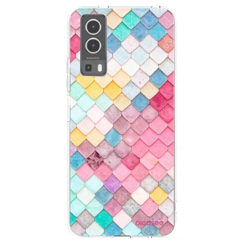 Picasee διαφανής θήκη σιλικόνης Vivo Y72 5G - Colorful roof