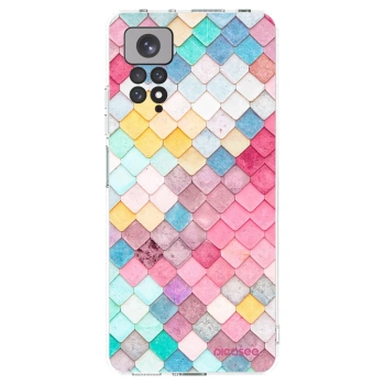 Picasee διαφανής θήκη σιλικόνης Xiaomi Redmi Note 11S 4G - Colorful roof