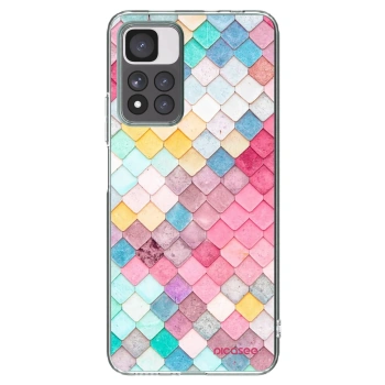 Picasee διαφανής θήκη σιλικόνης Xiaomi Redmi Note 11 Pro+ 5G - Colorful roof