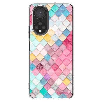 Picasee διαφανής θήκη σιλικόνης Honor X7 - Colorful roof
