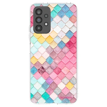 Picasee διαφανής θήκη σιλικόνης Samsung Galaxy A73 5G - Colorful roof