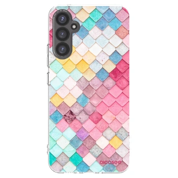 Picasee διαφανής θήκη σιλικόνης Samsung Galaxy A34 5G A346B - Colorful roof