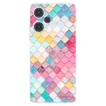 Picasee διαφανής θήκη σιλικόνης Xiaomi Poco F5 - Colorful roof