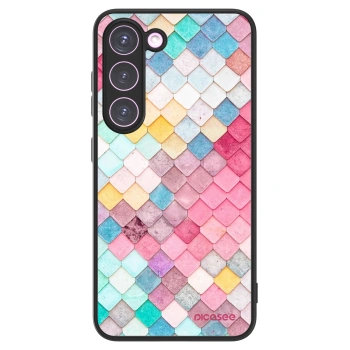 Picasee ULTIMATE CASE PowerShare για Samsung Galaxy S23 5G - Colorful roof