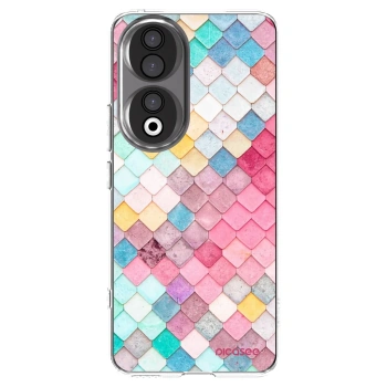 Picasee διαφανής θήκη σιλικόνης Honor 90 5G - Colorful roof