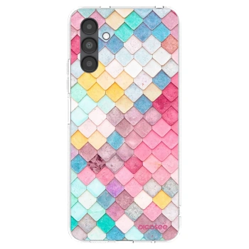 Picasee διαφανής θήκη σιλικόνης Samsung Galaxy A04s A047F - Colorful roof