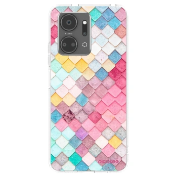 Picasee διαφανής θήκη σιλικόνης Honor X7a - Colorful roof