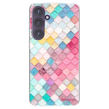 Picasee διαφανής θήκη σιλικόνης Samsung Galaxy S24+ S926B 5G - Colorful roof