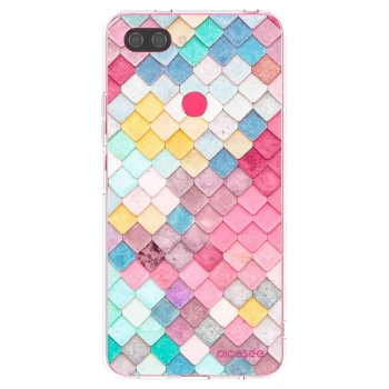 Picasee διαφανής θήκη σιλικόνης Xiaomi Mi 8 Lite - Colorful roof