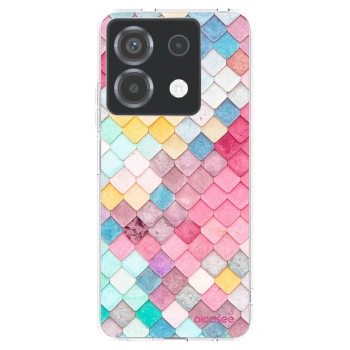 Picasee διαφανής θήκη σιλικόνης Xiaomi Poco X6 - Colorful roof