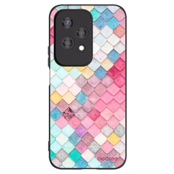 Picasee Μαύρη θήκη σιλικόνης για Honor 200 Lite - Colorful roof