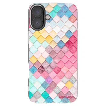 Picasee διαφανής θήκη σιλικόνης Apple iPhone 16 Plus - Colorful roof
