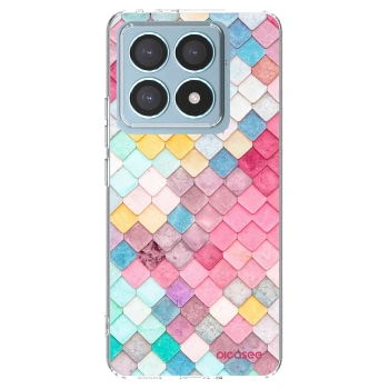 Picasee διαφανής θήκη σιλικόνης Xiaomi 14T Pro - Colorful roof