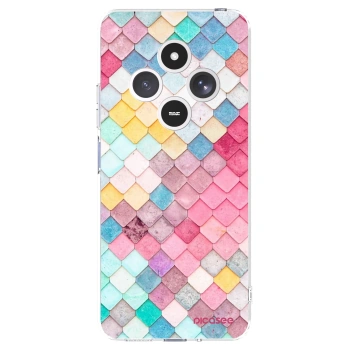 Picasee διαφανής θήκη σιλικόνης Xiaomi Redmi 14C - Colorful roof