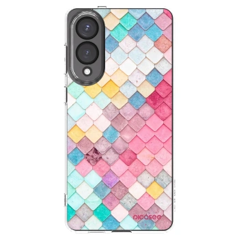 Picasee διαφανής θήκη σιλικόνης Samsung Galaxy S25 Edge 5G - Colorful roof