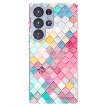 Picasee διαφανής θήκη σιλικόνης Samsung Galaxy S25 Ultra 5G - Colorful roof