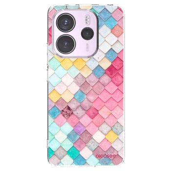 Picasee διαφανής θήκη σιλικόνης Xiaomi Redmi Note 14 4G - Colorful roof