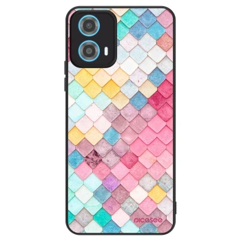 Θήκη για Motorola Moto G34 5G - Colorful roof