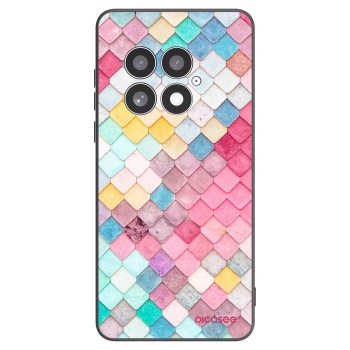 Picasee Μαύρη θήκη σιλικόνης για OnePlus 13 5G - Colorful roof