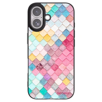 Picasee Μαύρη θήκη σιλικόνης για Apple iPhone 17 - Colorful roof